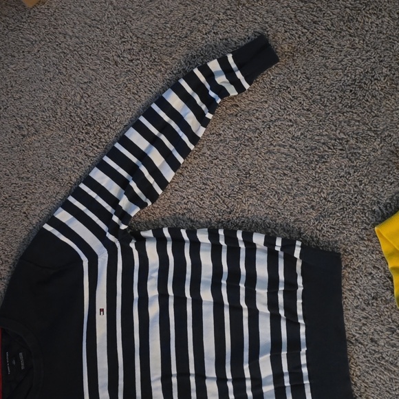 Blue and white striped Tommy Hilfiger sweater - Picture 3 of 4